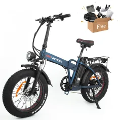 [USA DIRECT] DRVETION AT20 Electric Bike 48V 20Ah Battery 750W Motor 20*4.0inch Tires 90-120KM Max Mileage 150KG Max Load Folding Electric Bicycle