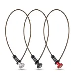 KONG Bike Lock Cablu de oțel ascuns 59cm Blocare portabilă pentru cască Blocare cheie Blocare antifurt Bicicletă Mountain Bike Ciclism de șosea Accesorii de călărie