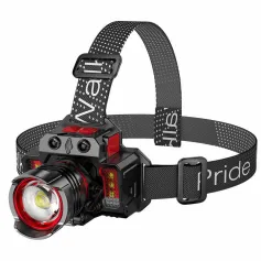 XMUND Portable Sensor Headlamp USB Rechargeable Zoom Fishing Torch Outdoor Super Bright Waterproof Headlamp Camping Lamp XD-HL1