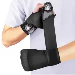 KALOAD 1 Pair Boxing Hand Wraps Inner Half Finger Gel Boxing Gloves With Long Wrist Strap for Men Women Karate Equipment Protective Gel