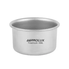 Astrolux® Ti-C1 Titanium Cup Titanium Tea Cup Outdoor Camping Tableware Drinking Mug Picnic Daily Drinkware Home Use Outdoor Backpacking Hiking