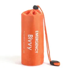Portable Outdoor Disaster Relief Tent Camping Temporary Simple Sleeping Bag Warm First Aid Blanket Triangular Tent