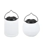 Portable Camping Lamp With Hook USB Rechargeable Tent Lighting Decorations Waterproof Garden Rechargeable Outdoor Waterproof Long-lasting Flashlight Camping Lights