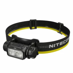 Lampada frontale ricaricabile NITECORE NU50 da 1400 lumen, 146 g, leggera, con batteria 27100 integrata USB-C, per corsa notturna, campeggio all'aperto