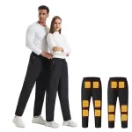 TENGOO HP-12 Heated Pants 12 Heating Zone 3 Temperature Adjustment Casual Pants Thickening Winter Warm Electric Heating Trouser for Men Women