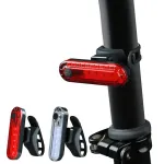 BIKIGHT Bike Taillight Portable Super Bright 4 Modes USB Rechargeable Safety Warning Rear light for MTB Road Bicycle Electric Bike