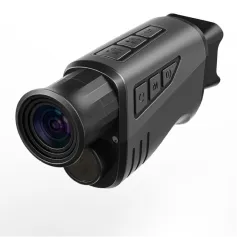 IPRee 1080P HD Monocular ak 16X Digital Zoom, 7-Nivo Ajisteman Klète, Klè Gade jiska 300 mèt nan fènwa Total, esansyèl pou aktivite lannwit, lannwit Vizyon Linèt