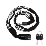 RIDERACE Bike Chain Lock Portable High Security Anti-Theft Bicycle Lock with 2 Keys for Bicycle Electric Scooter Motorcycle