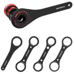 MEROCA 16/24 Notch Aluminum Alloy Bicycle Bottom Bracket Wrench BB39 BB40.5 BB44 BB46 BB49 BB52 Bike Hollow Disc Removal Tool