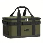 IPRee Camping Storage Bag Tableware Storage Bag Camping Cooking Utensil Organizer Cookware Utensils Kit Bag for Camping Picnic Bag