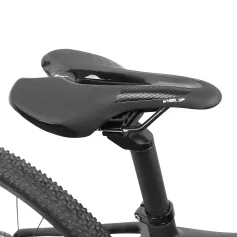 Road Bike Saddle MTB Bicycle Seat With Warning Taillight USB Charging PU Breathable Soft Seat Cushion Mountain Cycling Racing