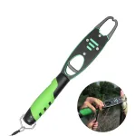 ZANLURE 18 KG Aluminum Alloy Scale Fishing Pliers Grip Comfortable Non-slip Rubber Handle Fish Lip Controller Gripper Pincer Clamp Tools with Lost Rope