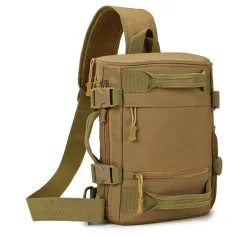 Kan taktik IPree Chest Sag deyò Hiking Treking Lapèch pake pake vwayaje espò Vwayaj Espò Lugage Rucksack Fanny Pake