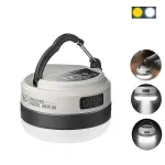 SMILING SHARK Multifunctional Portable Adjustable Lantern Outdoor Camping Tent Light Rechargeable Emergency Lighting