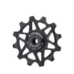 MEROCA 12/14T Bicycle Ceramic Pulleys Lightweight Aluminum Alloy Smooth Speed Change Bike Rear Derailleur Bearing Guide Wheel for MTB