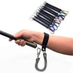 ZANLURE 5Pcs 22cm Pull Elastic With Anti-lost Hand Rope Grab Retention Elastic Cable Protection Flexible Fishing Tool