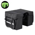 WEST BIKING 25L Bicycle Pannier Bag Waterproof Bike Rear Seat Bag Large Capacity Tail Seat Luggage Carrier Cycling Bags for MTB