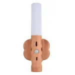 LED mozgásérzékelő éjszakai fény konyhai szekrény lámpa USB újratölthető fali lámpa otthoni hálószoba asztali lámpa éjjeli lámpa