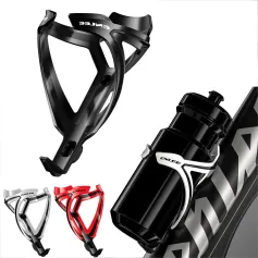 ENLEE Dual Color Bicycle Water Bottle Holder Tough Hardness Wear-resistant Lightweight Bike Bottle Rack Cages for MTB Outdoor Cycling
