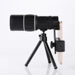 IPRee 16x52 Monoculars HD Powerful Long Distance Field of View Image Stabilization Waterproof For Wildlife Observation Hiking