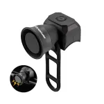 BENGGUO Bicycle Horn 120dB High Sound Bike Bell Horn 5 Light Modes 200mAh Type-C Waterproof Electric Horn for Cycling