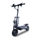 [US Direct] TOURSOR E5B Electric Scooter 60V 35Ah 3000W*2 Dual Motor 11inch Road Tires Dual Oil Brake 120KM Max Mileage 200KG Max Load Folding E-Scooter