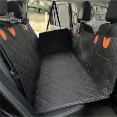 IPRee 132x160cm Dog Car Backseat Cover Waterproof Car Seat Protector Anti Dirty Anti-Scratch Pets Car Dog Mat Nonslip Dogs Hammock Dog Supplies