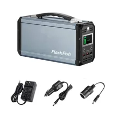 [US Direct] FLASHFISH 60000mAh 300W Portable Solar Power Station Emergency Energy Supply Outdoor Travel Camping Power Generator CPAP Battery Recharged