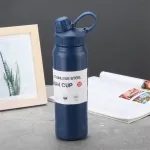 840ML Thermos Bottle Stainless Steel Large Capacity Thermo Water Bottle Portable Thermal Mug Tumbler Sports Cup