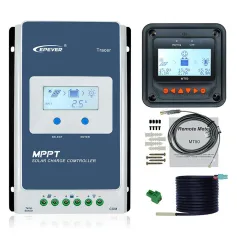 1210AN 2210AN 3210AN 4210AN MPPT Charge Controller 10A 20A 30A 40A 12V 24V AUTO Work LCD Display Solar Charge Controller With MT50 for Solar Power Battery Charging Regulator System