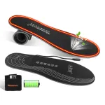 TENGOO Batteries Heated Shoe Insoles Feet Warm Sock Pad Mat Electrically Heating Insoles Washable Warm Thermal Insoles Unisex