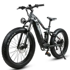 [USA Direct] SAMEBIKE RS-A08 17Ah 48V 750W 26 Inches Electric Bike Smart Bike 65-100KM Mileage Max Load 100-150KG