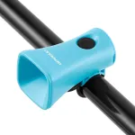 120dB ਲਾਊਡ ਇਲੈਕਟ੍ਰਿਕ ਸਾਈਕਲ ਹਾਰਨ IPX4 ਬੈਟਰੀ ਬਾਈਕ ਘੰਟੀਆਂ ਨਾਲ ਪਾਣੀ-ਪ੍ਰਤੀਰੋਧਕ