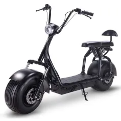 [USA Direct] Scooter elétrica Mototec KnockoutK1, bateria de 60 V e 12 AH, motor de 1000 W, autonomia de 25 a 35 km, carga máxima de 200 kg.