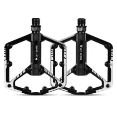 WEST BIKING DU Bearing Bicycle Pedal Anti-slip Cycling Pedal Ultralight Aluminum Alloy for MTB Bike Road Bike