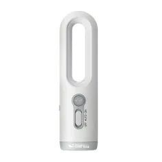 Linterna portátil 2 en 1 con sensor de movimiento LED, luz nocturna recargable, múltiples modos de iluminación, lámpara LED de noche agradable a la vista.