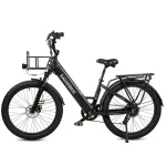 [USA Direct] SAMEBIKE RS-A01 14Ah 48V 500W 26 Inches Electric Bike Smart Bike 40-80km Mileage Max Load 100-150kg With EU Plug Dual Dics Brake