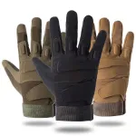 XANES Cycling Protective Gloves Breatheable Anti-slip Full Finger Outdoor Sports Tactical Gloves for Climbing Mountaineering