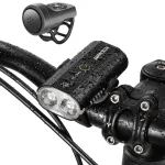 Astrolux® BC2 Double 800LM LED Bright Bike Light 2600mAh Battery IP64 Waterproof 5 Light Modes Type-C Rechargeable Bicycle Front Light Flashlight with Horn