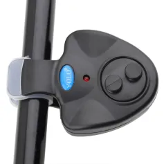 YOLO Fishing Alarm with LED Light Loud Sound Fish Bell Clip-On for Rod Fishing Tackle Accessories