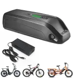 [EU/USA Direct] HANIWINNER HA193 48V 13Ah 624W Electric Bike Battery Rechargeable Mountain Bike Lithium ion E-bikes Battery With Charger for BAFANG E-Bike Motor
