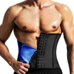 Men's Abdominal Belt Posture Corrector Back Support Prevent Injury Waist Belt Belly Shapewear for Home Gym Sports