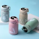 IPRee Water Bottles 320ml Thermos Cup 304 Stainless Steel Water Bottle Temperature LED Display Thermos Coffee Vacuum Flasks Tea Milk Children Gift