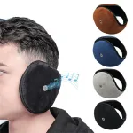 XANES Winter Cycling Ear Warmers with Amplified Sound Thick Fleece Lined Windproof Cold Resistant for Riding Hiking Running
