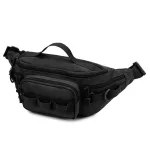 ZANLURE 600D Oxford Men's Fishing Lure Bag Waterproof Molle Tactical Waist Chest Pack Multifunctional Travel Hunting Bag