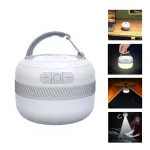 LV10 Outdoor LED Camping Flashlight 230 Hours Rechargeable Camping Lantern with Magnet Lighting Fixture Portable Emergency Light