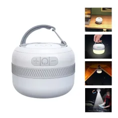 LV10 Outdoor LED Camping Flashlight 230 Hours Rechargeable Camping Lantern with Magnet Lighting Fixture Portable Emergency Light
