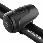 BENGGUO 2 in 1 Bike Handlebar Electric Horn 120dB Loud Anti Theft Alarm USB Charging IPX5 Waterproof 60 Days Standby Bicycle Safety Warning Bell for Cycling