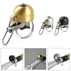 ROCKBROS Classical Stainless Bicycle Bell Horn Crisp Ringtone Melodious Sound Safety Mini Loud Bicycle Bell for Cycling