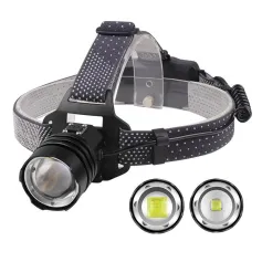 XHP160 Potente lanterna USB Torcia frontale Luce frontale ricaricabile
